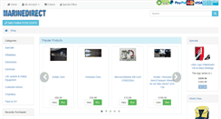 Desktop Screenshot of marinedirect.co.uk